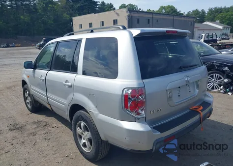 2007 Honda Pilot Ex from USA, damaged, VIN 2HKYF184X7H516247